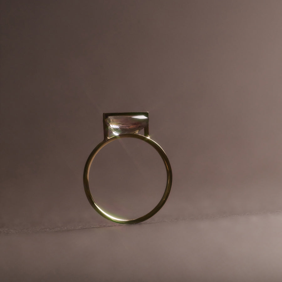 BAND RING OREGON SUNSTONE  #3812