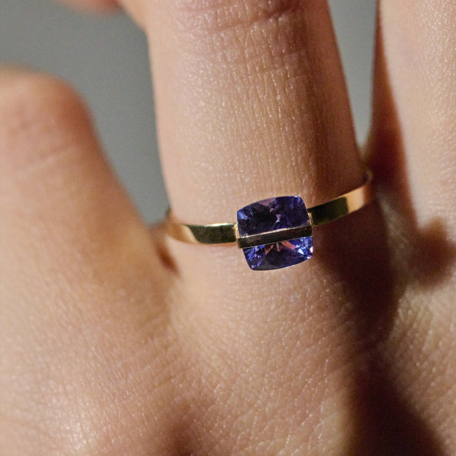 BAND RING TANZANITE#3862