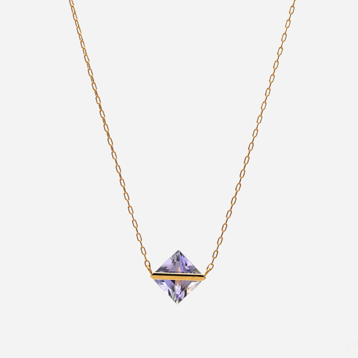 BAND NECKLACE TANZANITE #3668