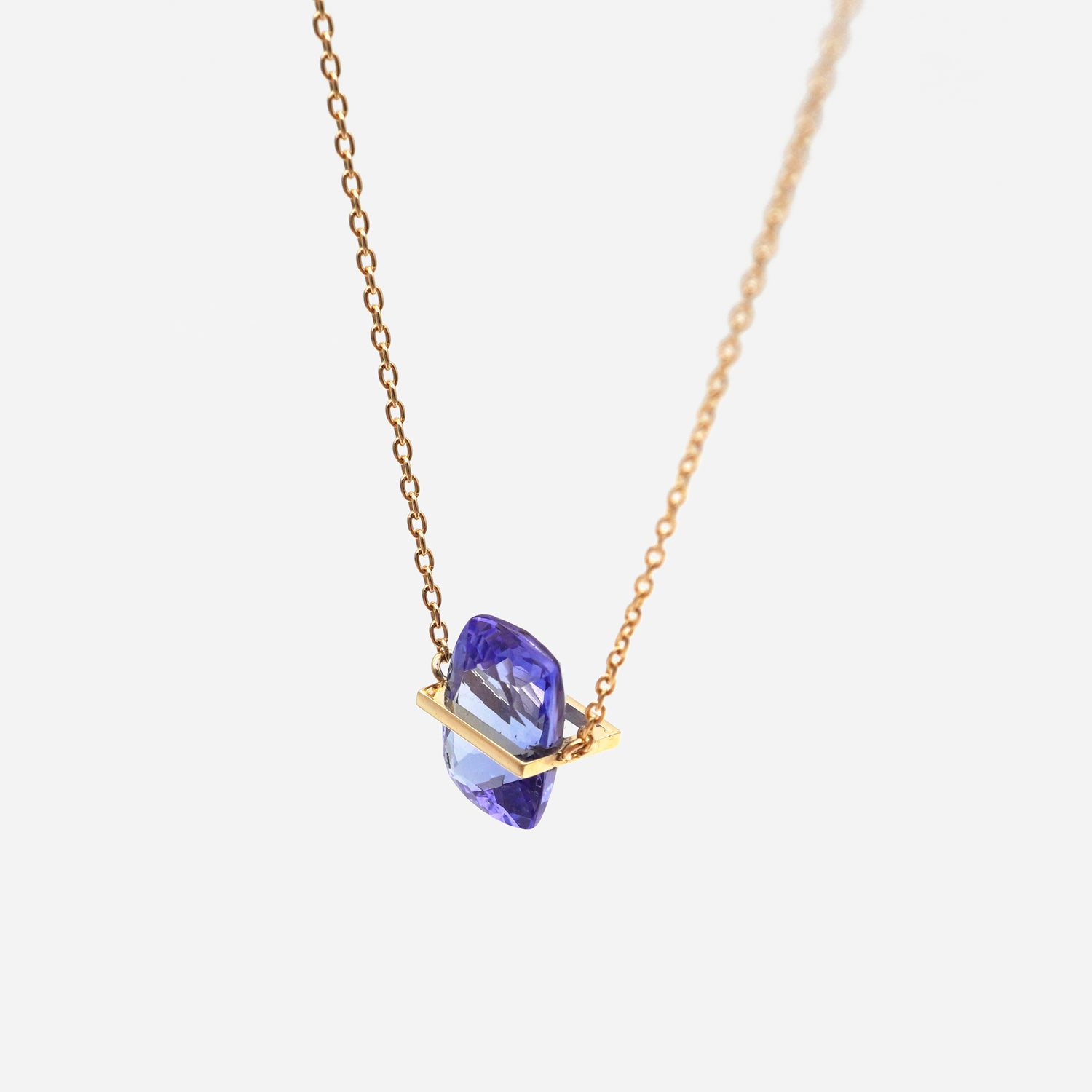 BAND NECKLACE TANZANITE #3996