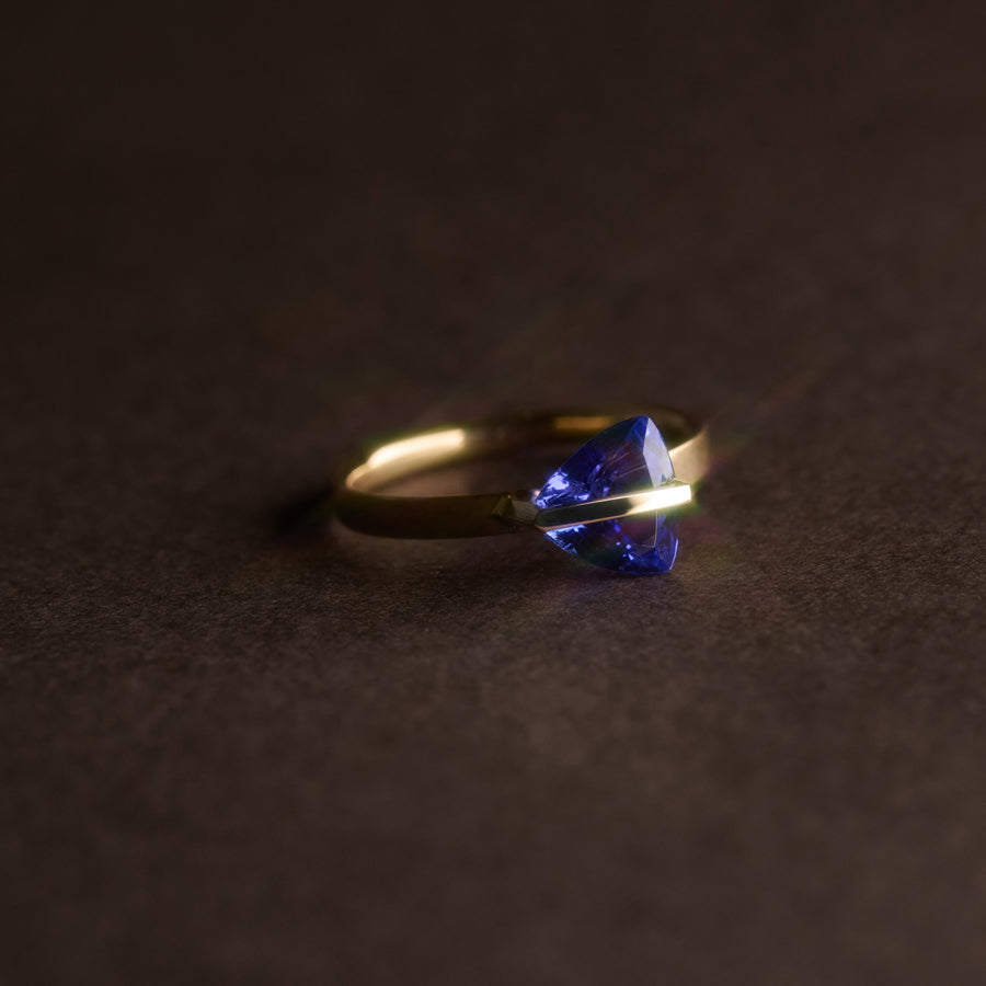 BAND RING TANZANITE#4005