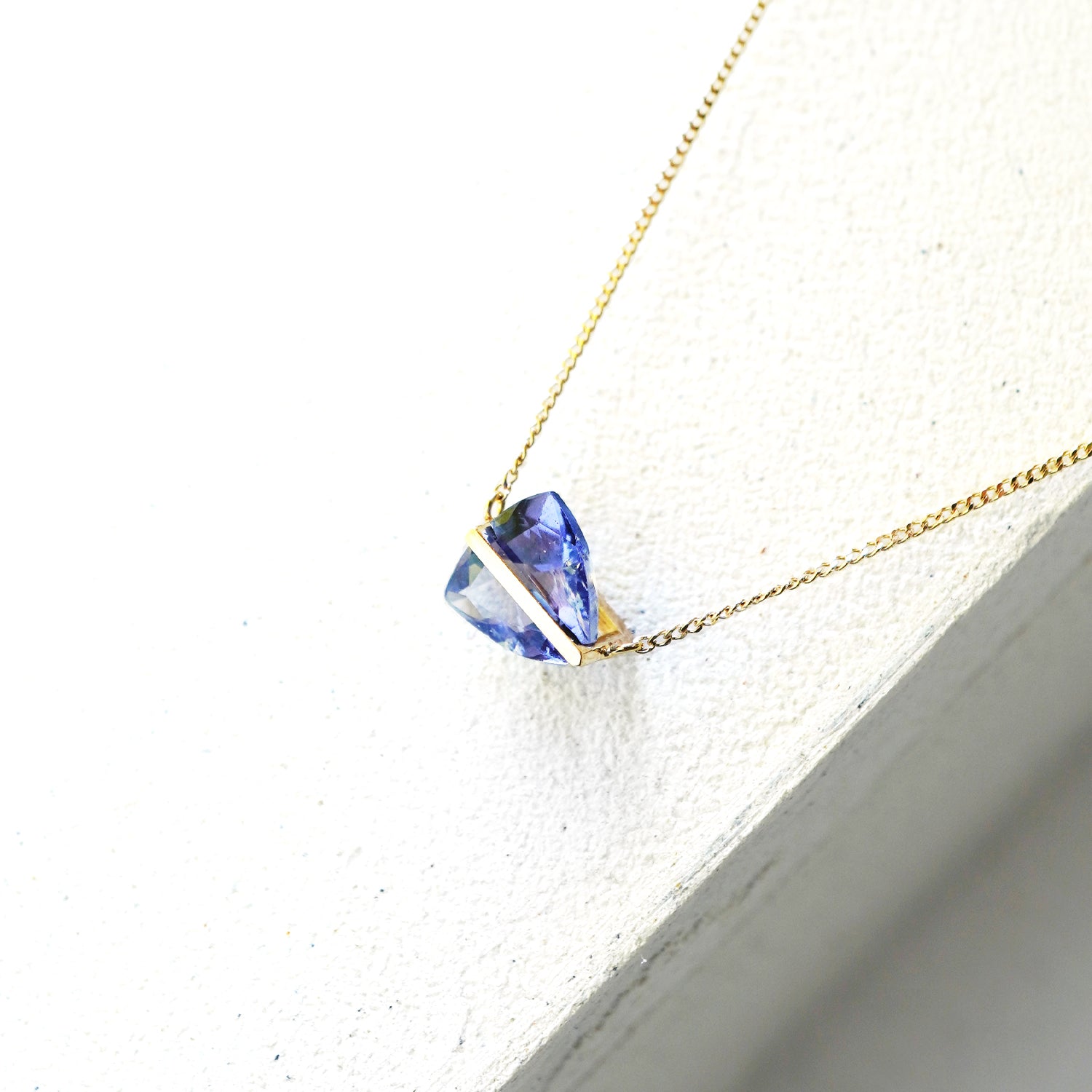 BAND NECKLACE TANZANITE #3001