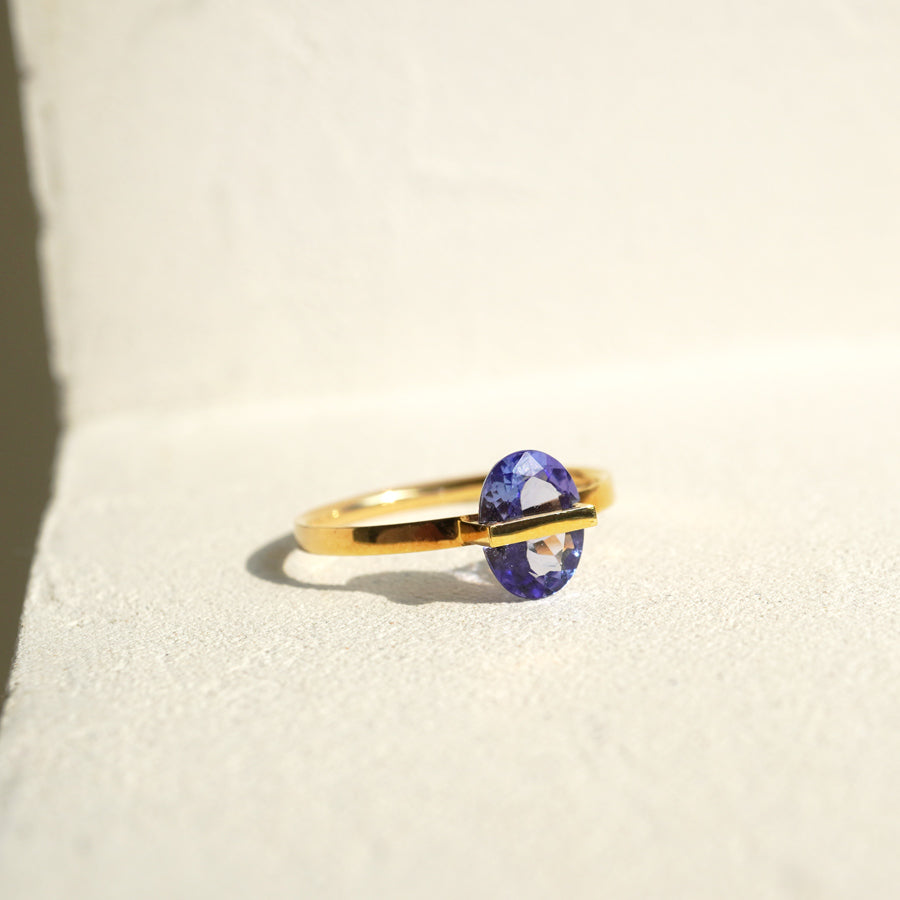 BAND RING TANZANITE #2362