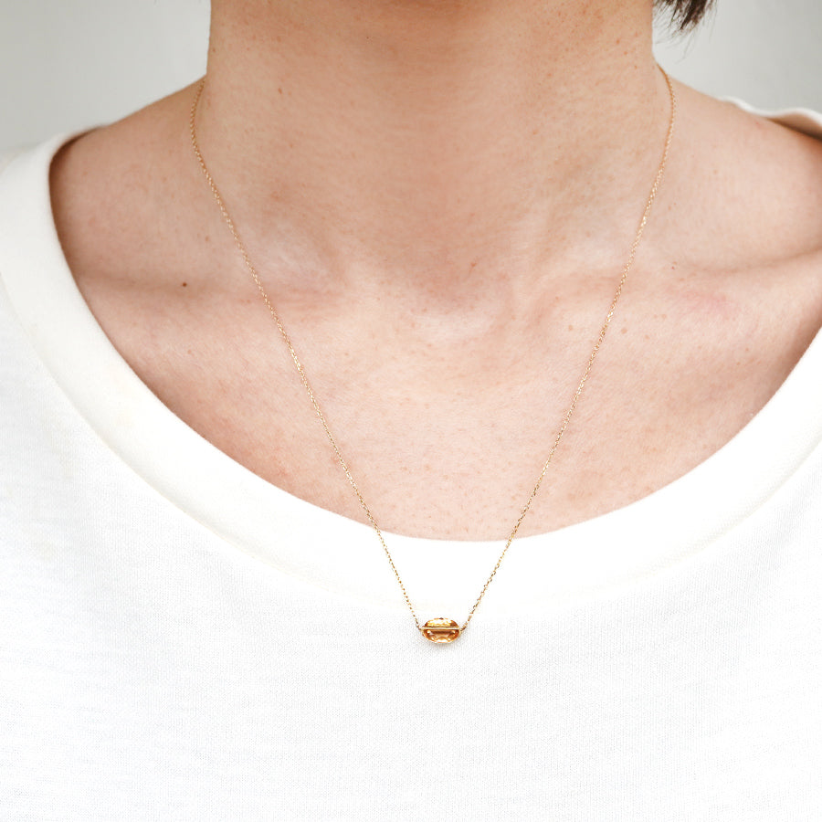 BAND NECKLACE TOPAZ #2733