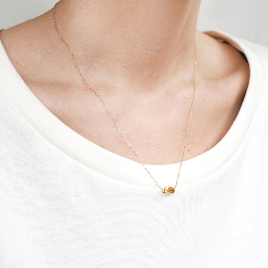 BAND NECKLACE TOPAZ #2733