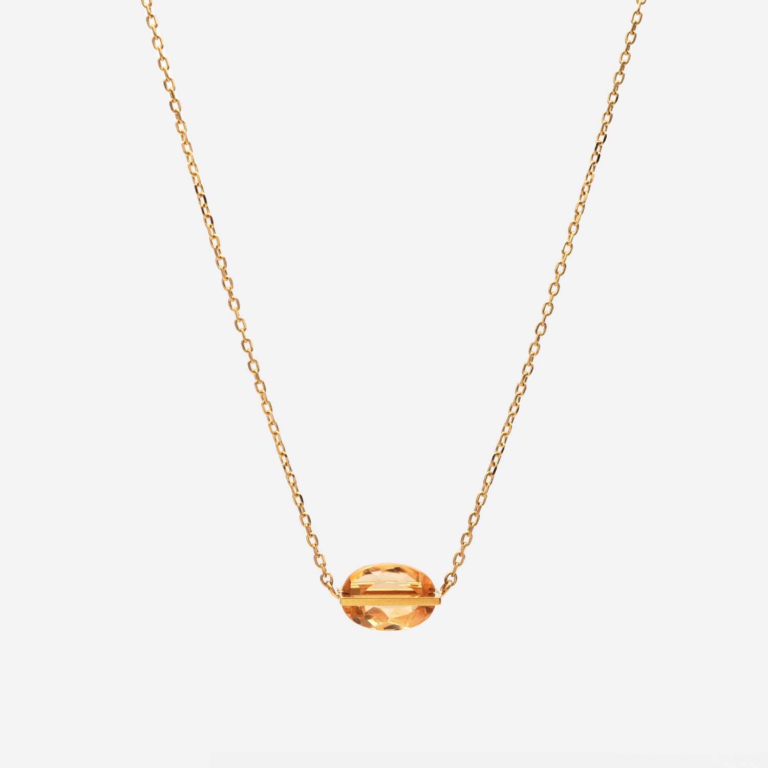 BAND NECKLACE TOPAZ #2733