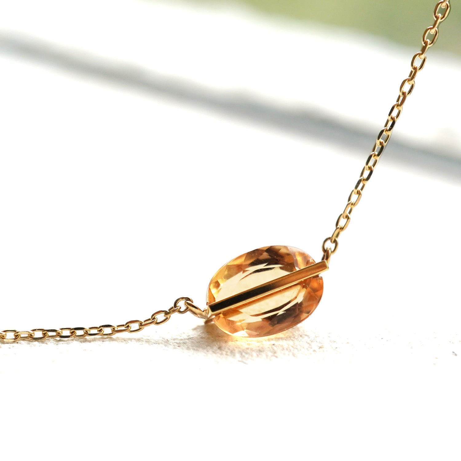 BAND NECKLACE TOPAZ #2733