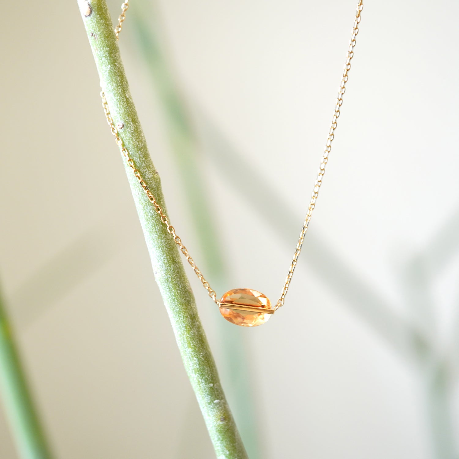 BAND NECKLACE TOPAZ #2733