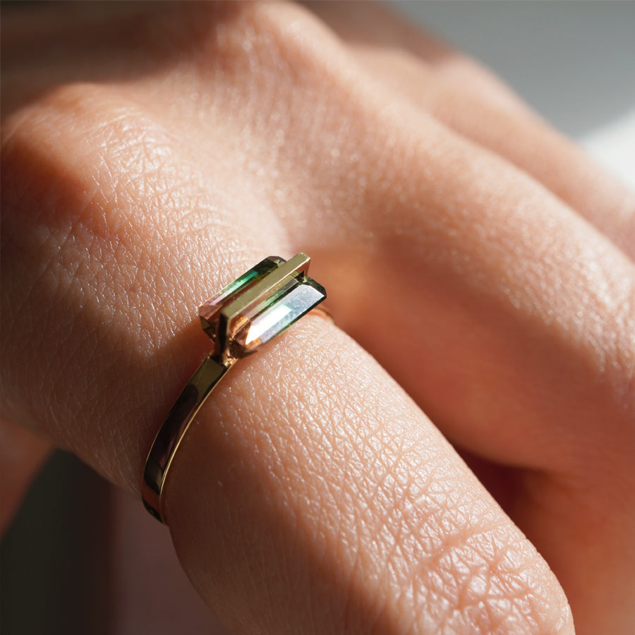 BAND RING TOURMALINE #3149
