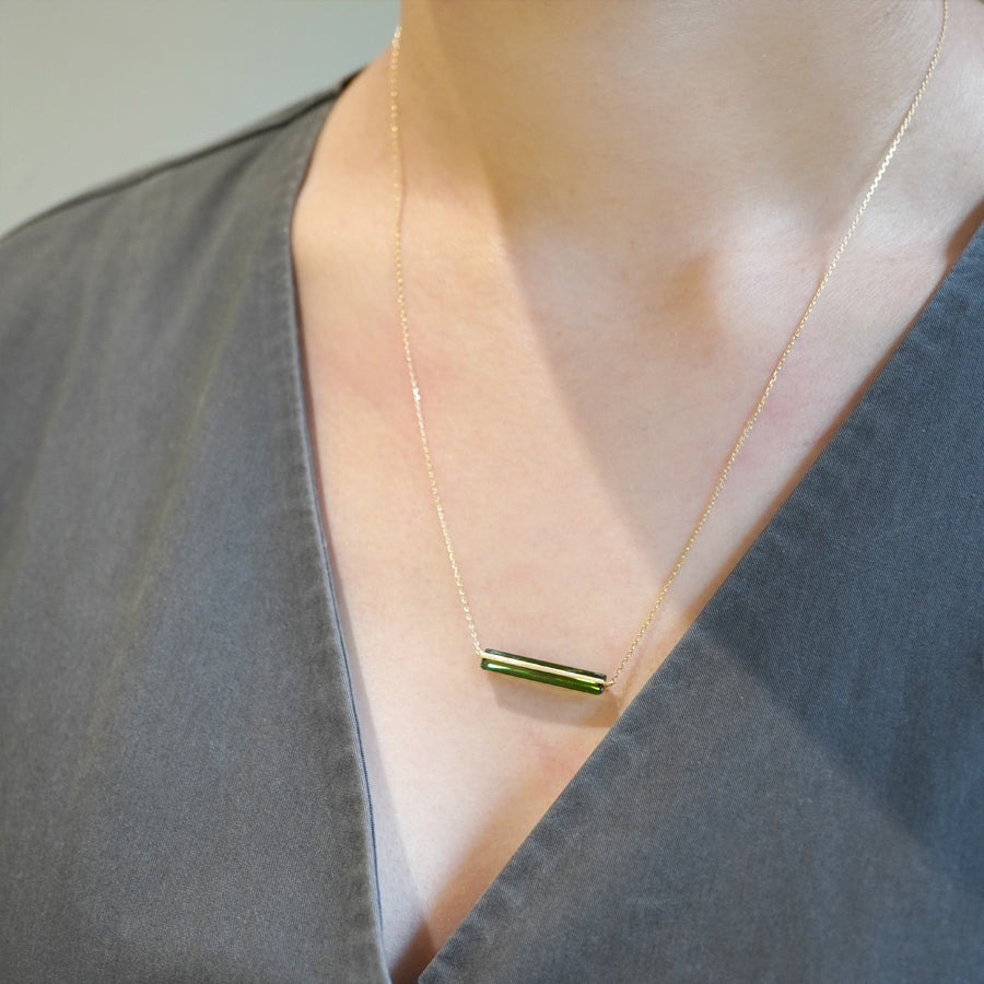 BAND NECKLACE TOURMALINE #3796