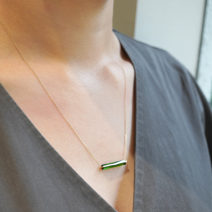 BAND NECKLACE TOURMALINE #3796