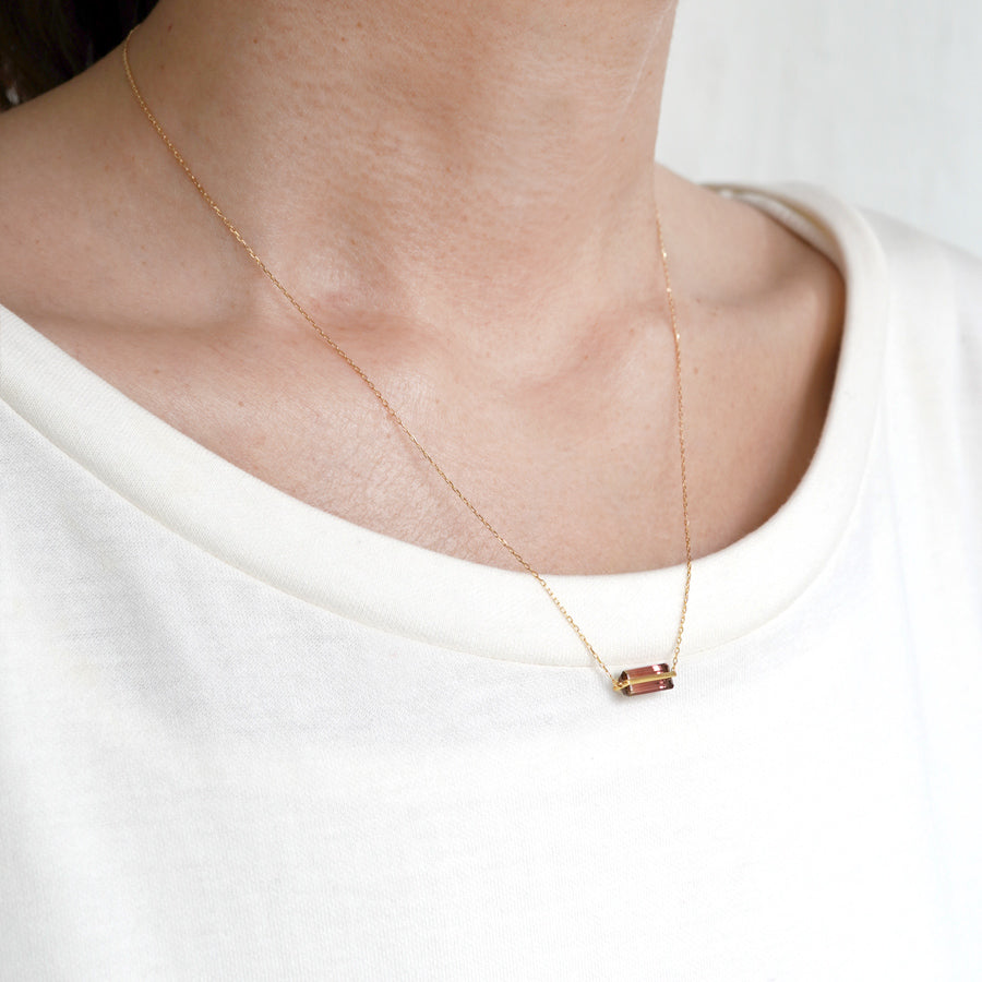 BAND NECKLACE TOURMALINE #3441
