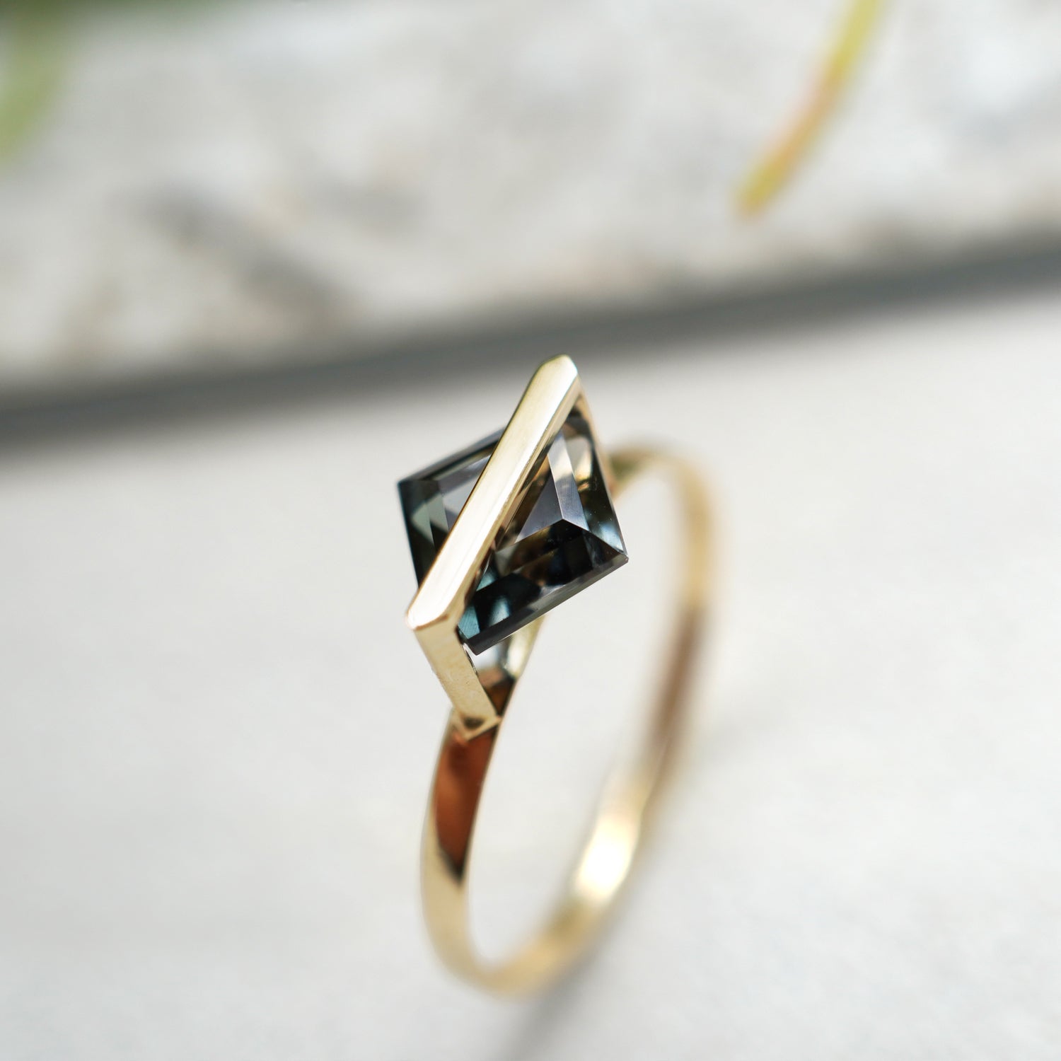 BAND RING TOURMALINE#3801