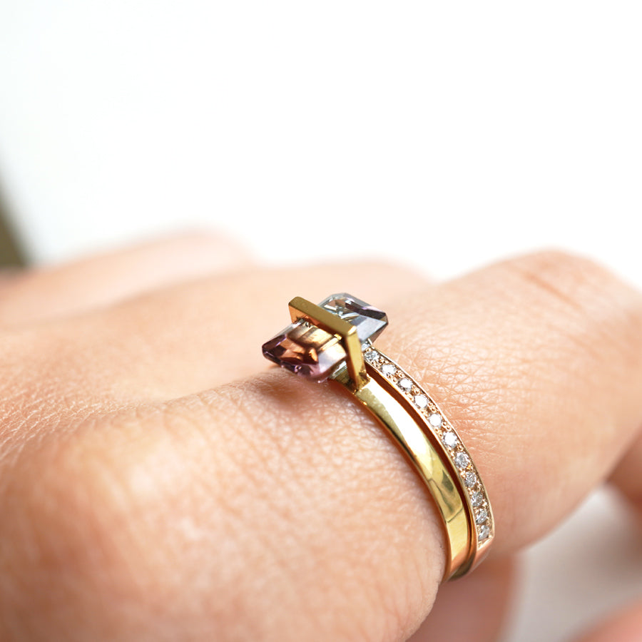 BAND RING TOURMALINE #2925