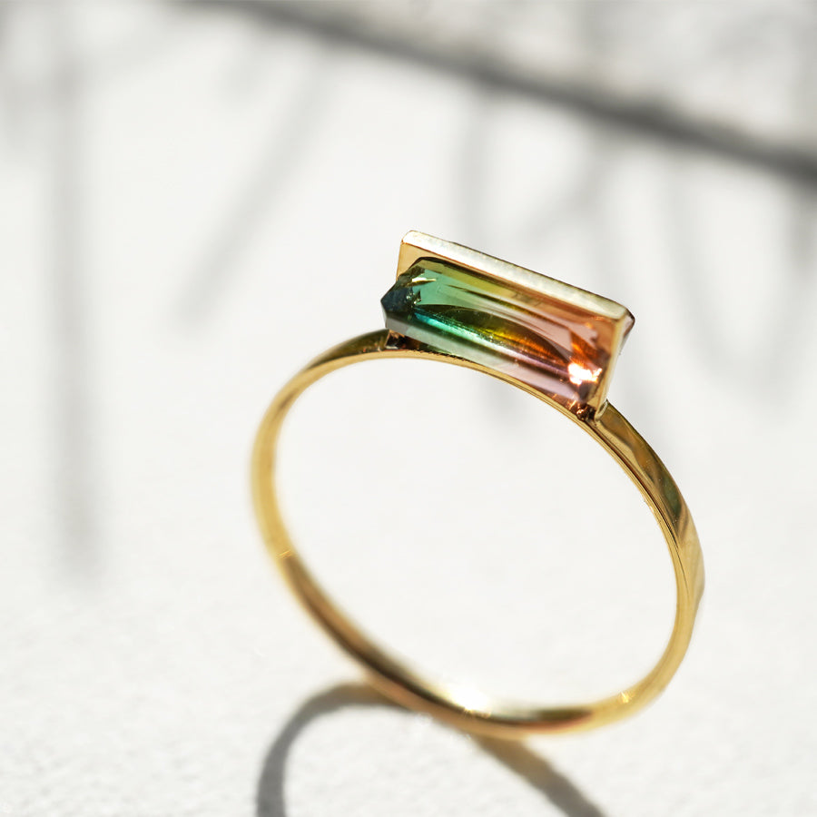 BAND RING TOURMALINE #3149