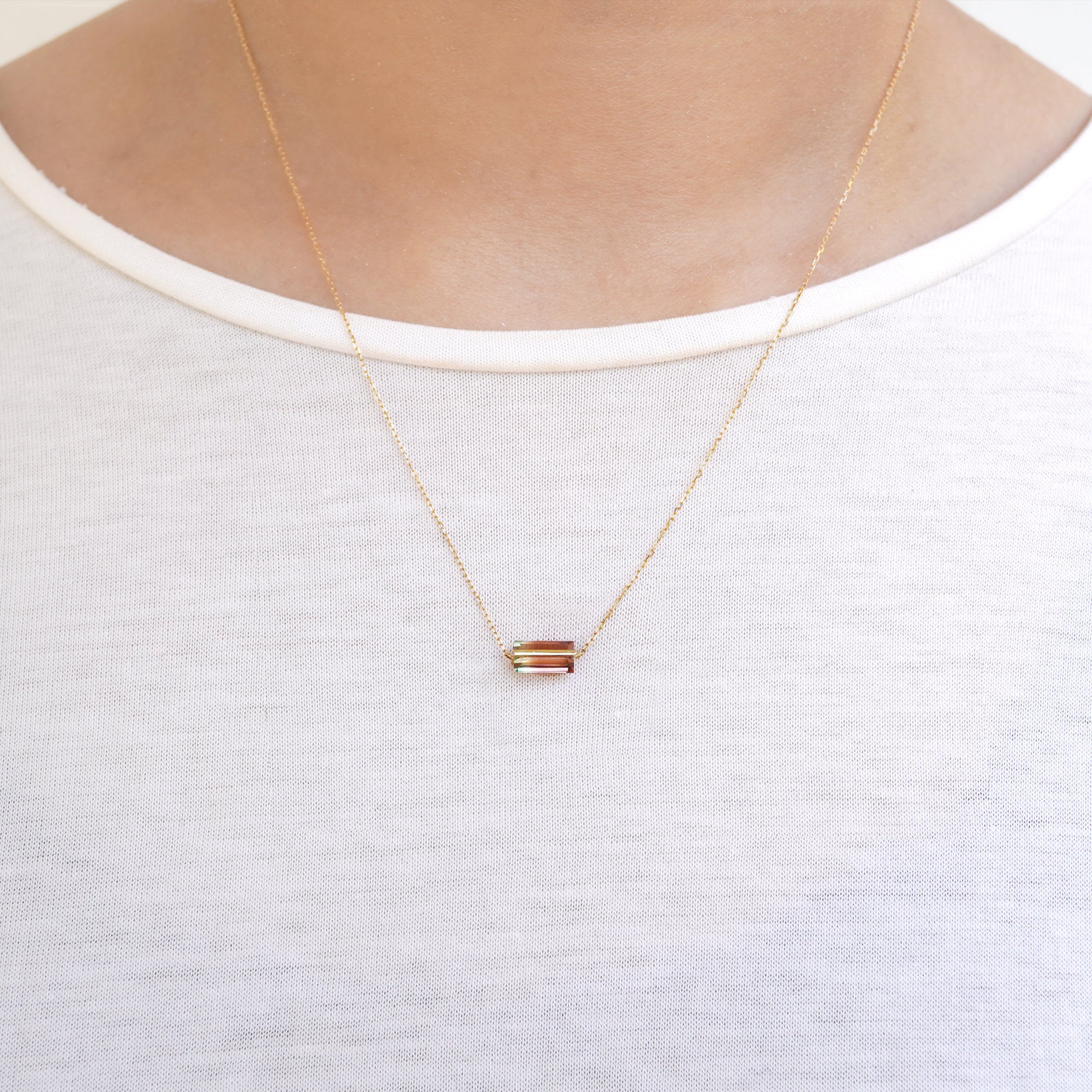 BAND NECKLACE TOURMALINE #3353