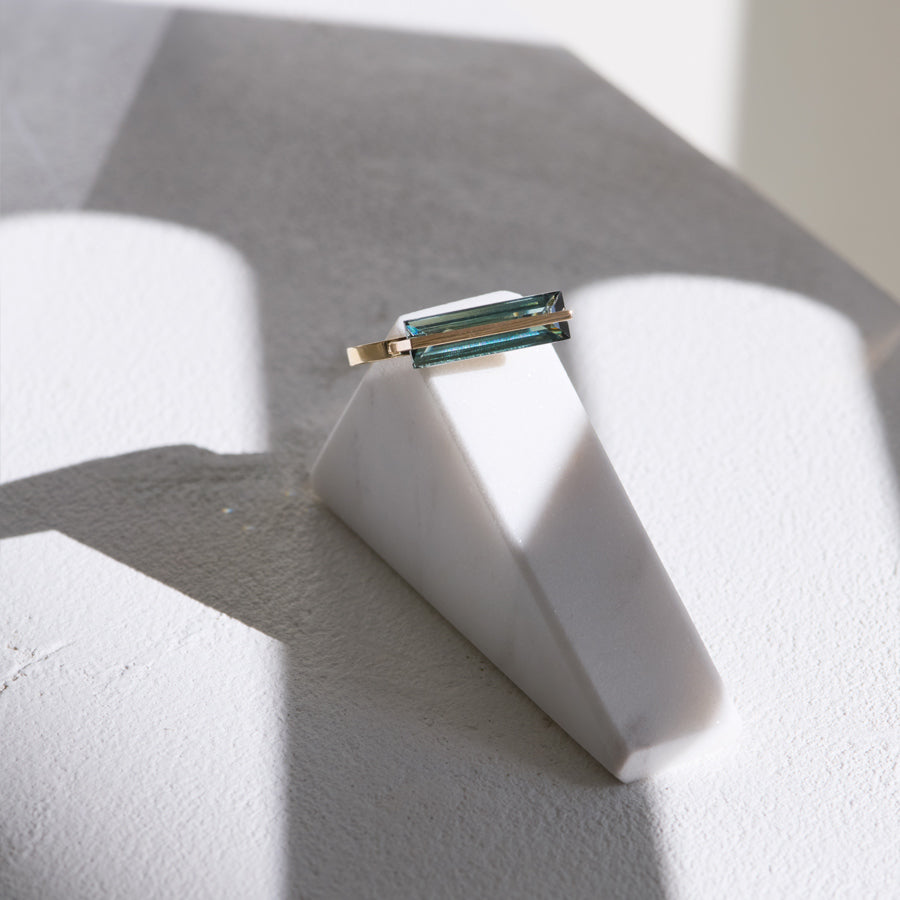 BAND RING TOURMALINE#4096