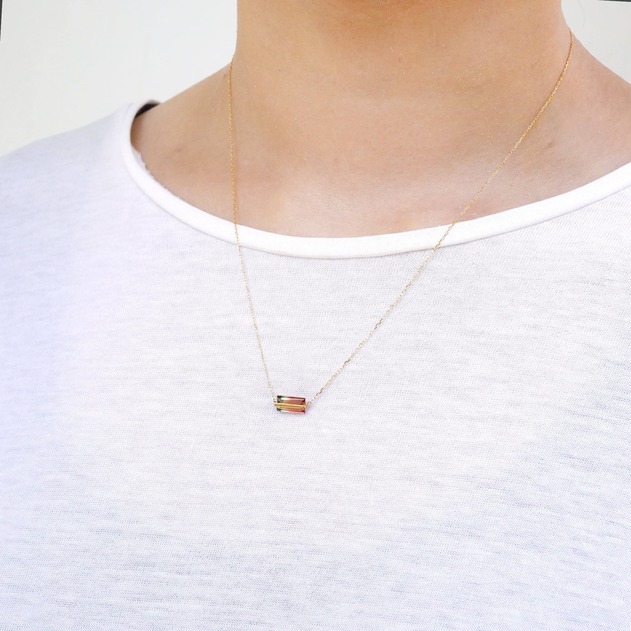 BAND NECKLACE TOURMALINE #3353