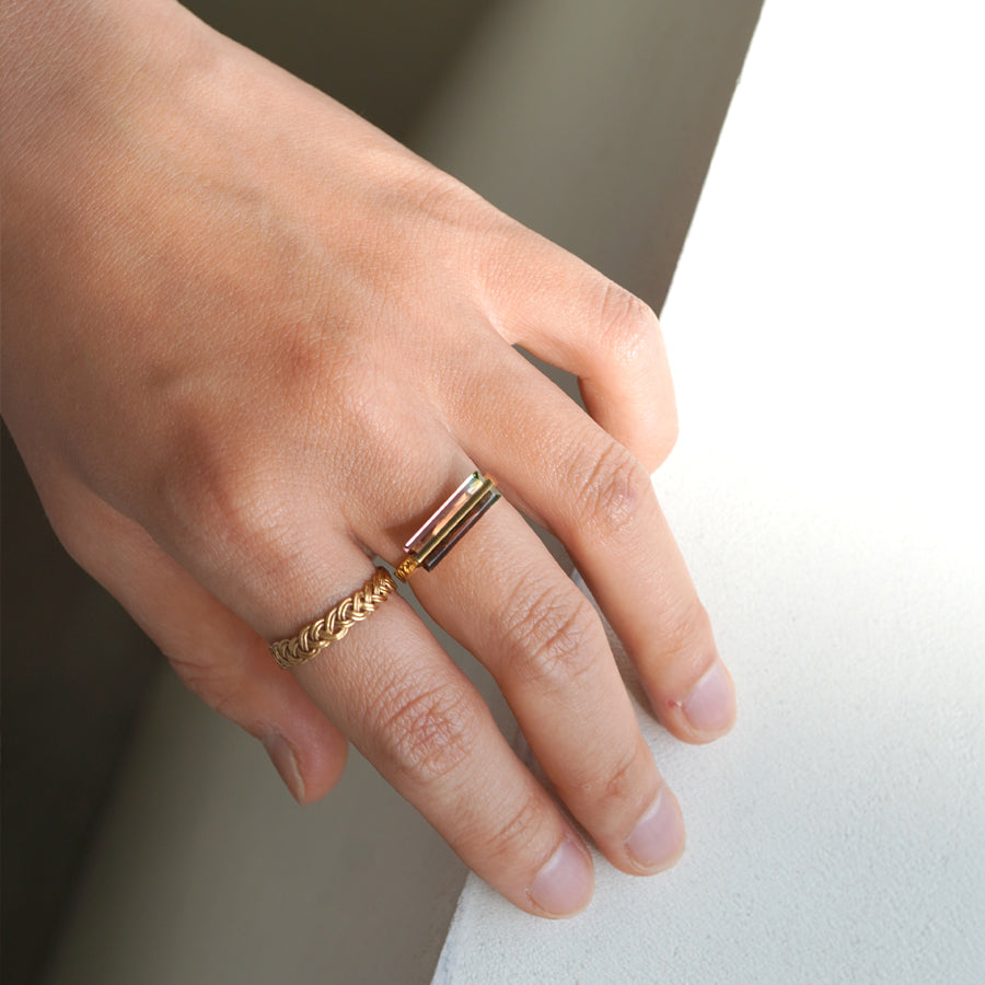 BAND RING TOURMALINE#3861