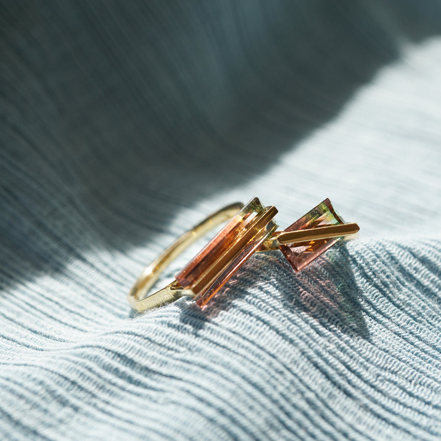 BAND RING TOURMALINE#3861