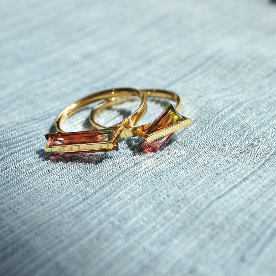 BAND RING TOURMALINE#3861