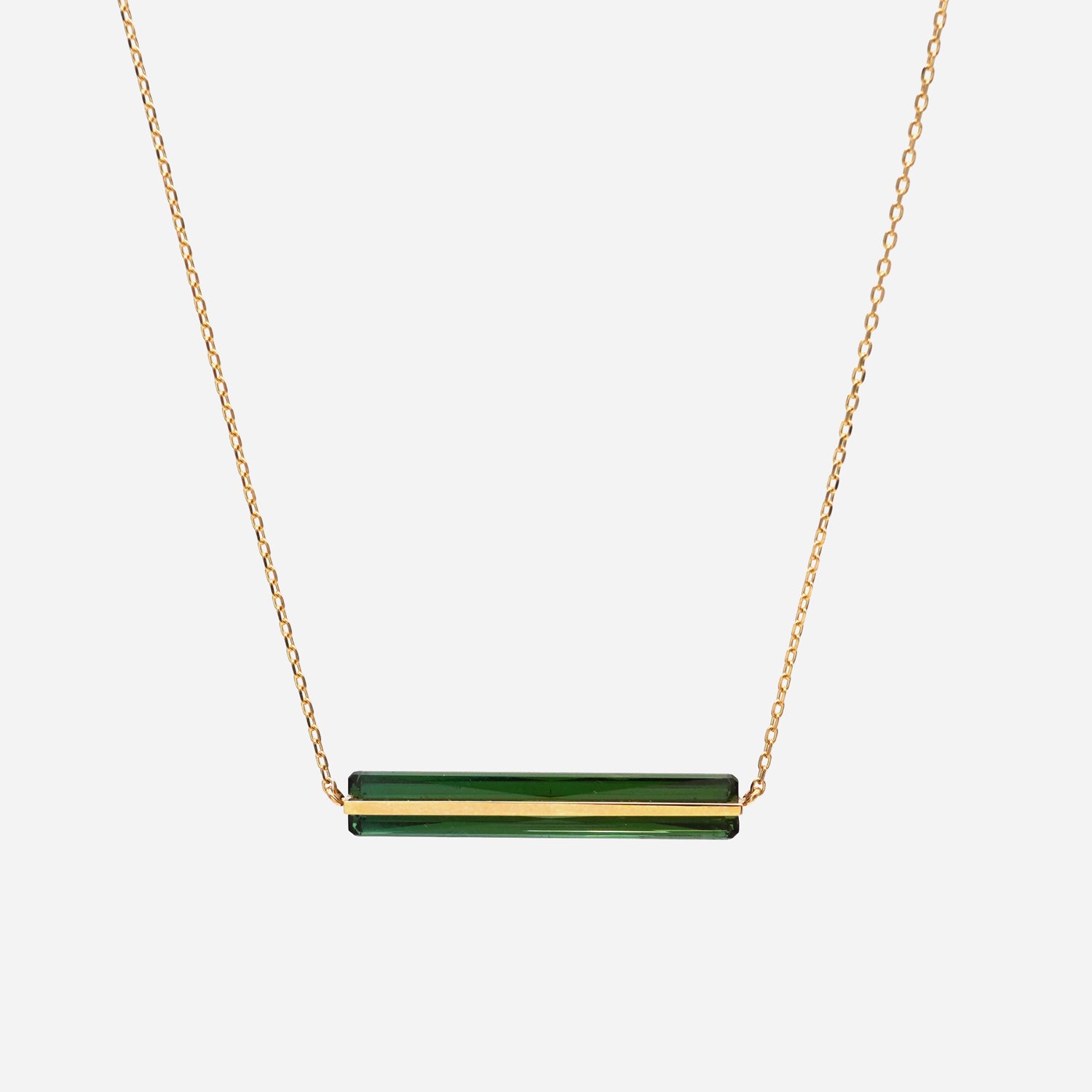 BAND NECKLACE TOURMALINE #3796