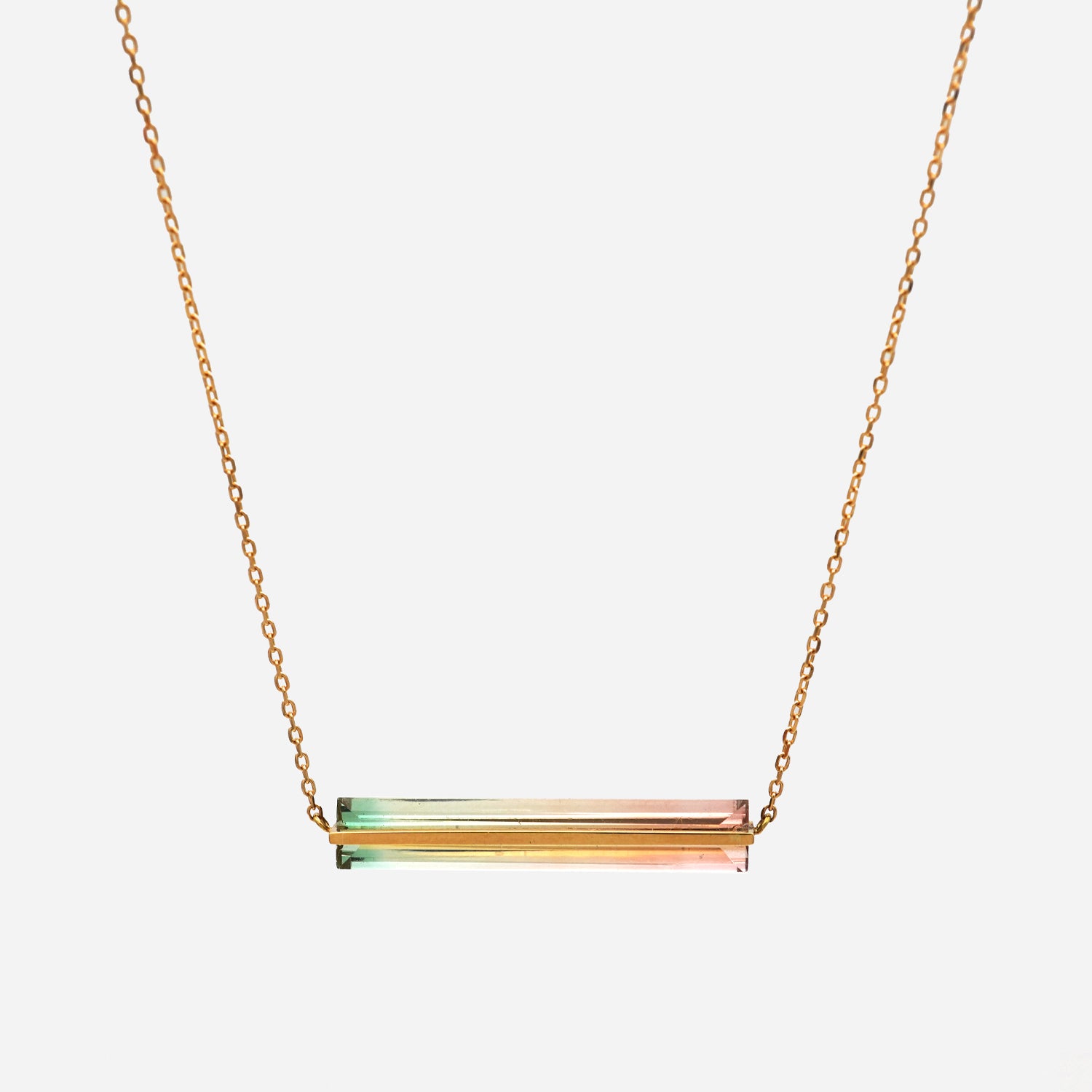 BAND NECKLACE TOURMALINE #2916