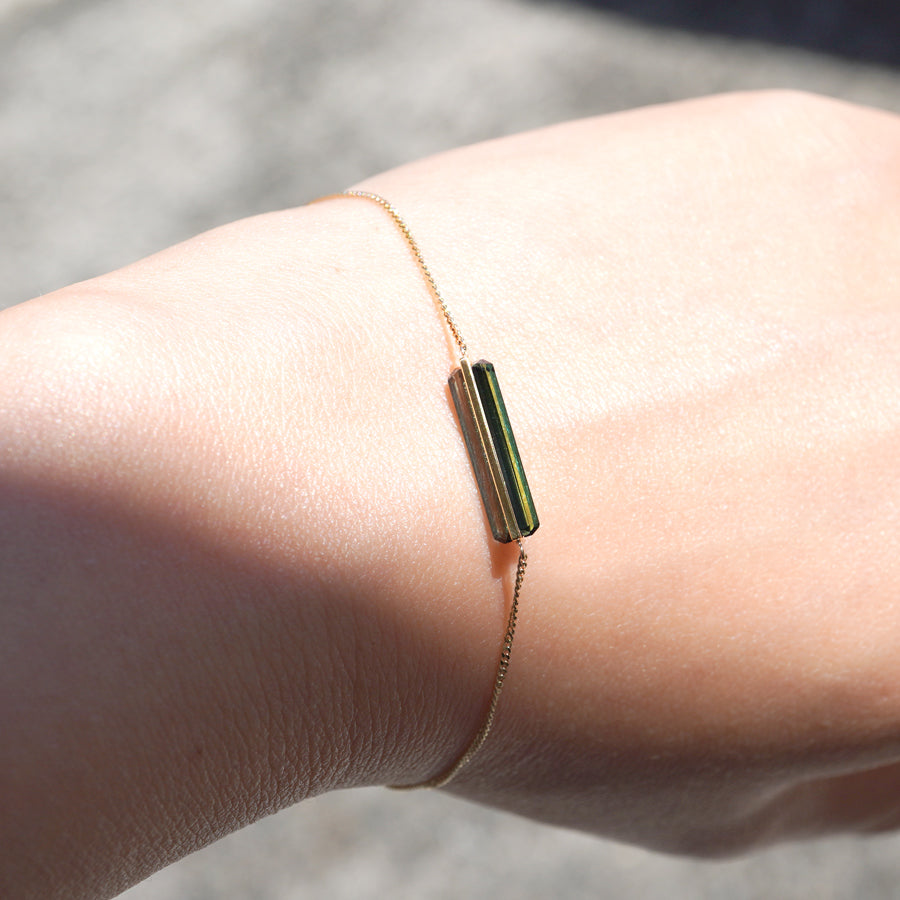 BAND BRACELET TOURMALINE#3067