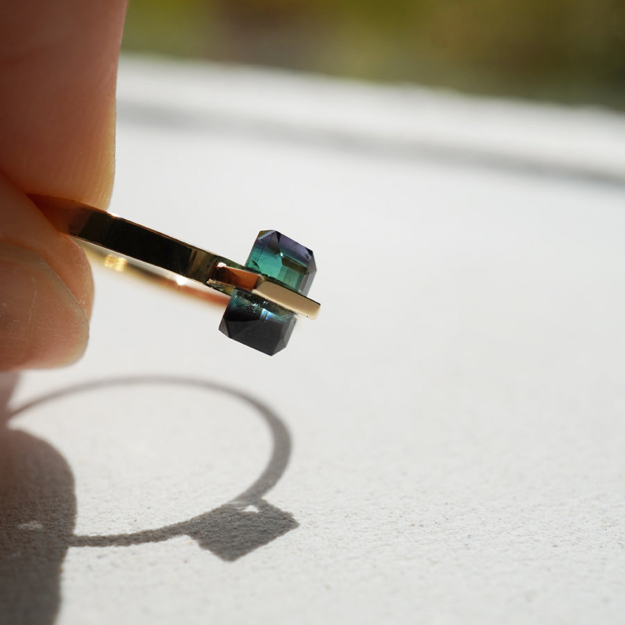 BAND RING TOURMALINE#4187