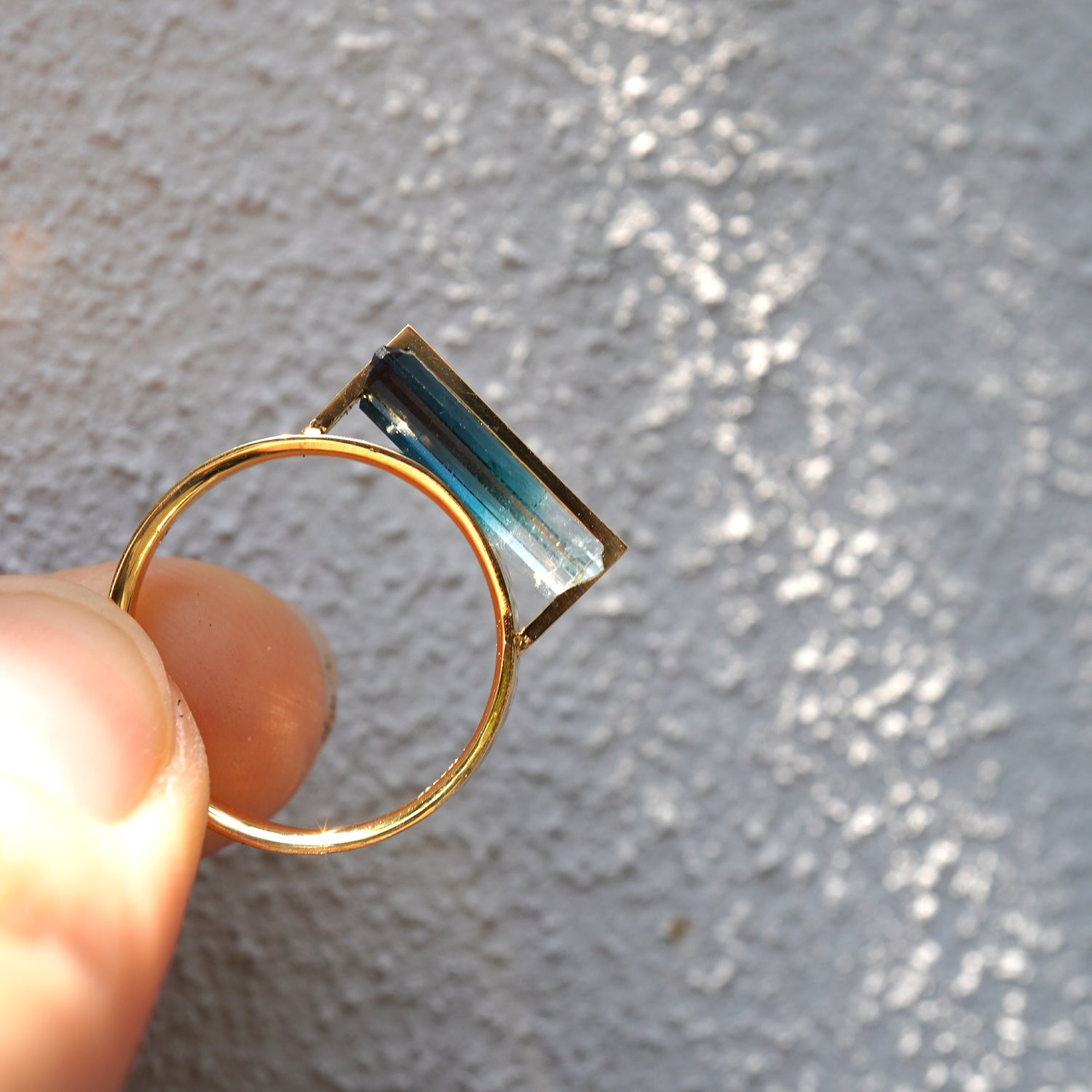 BAND RING TOURMALINE#4193