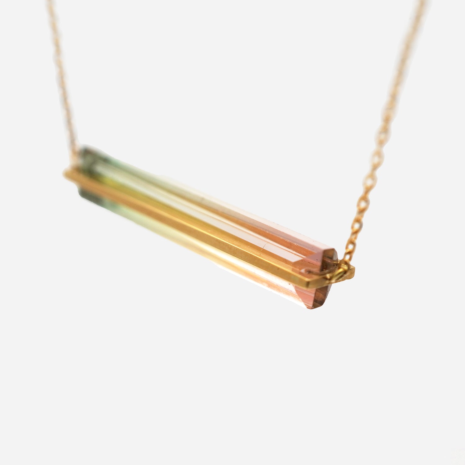 BAND NECKLACE TOURMALINE #2916