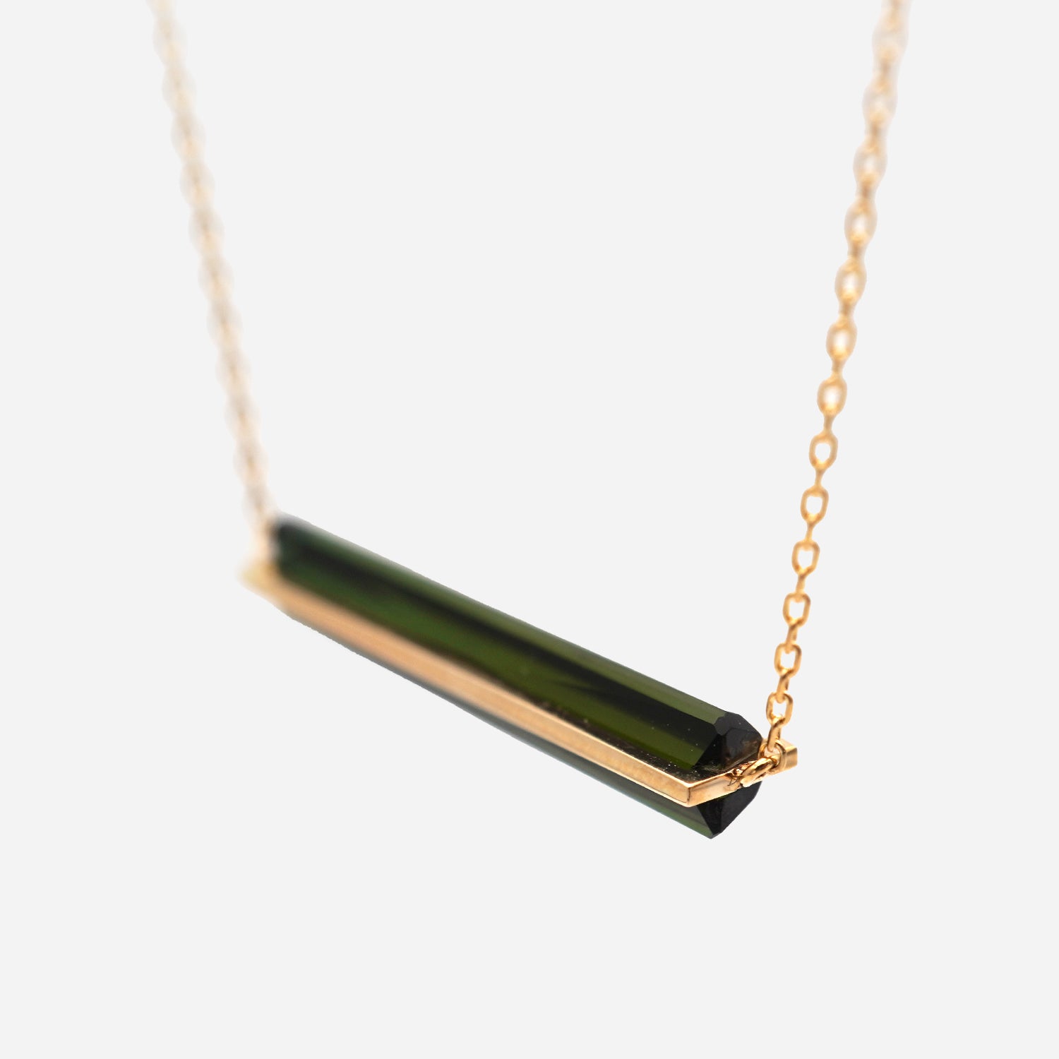 BAND NECKLACE TOURMALINE #3796