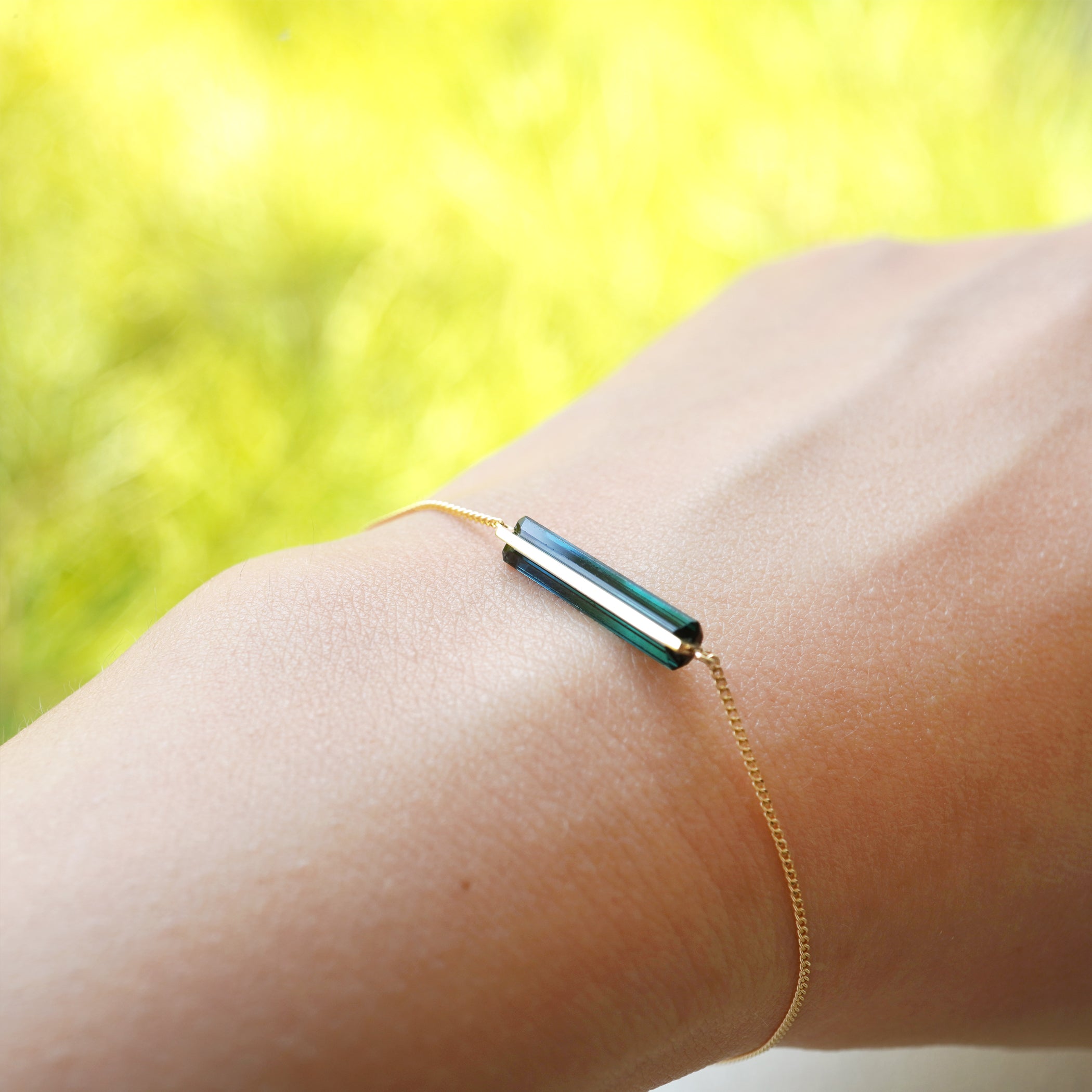 BAND BRACELET TOURMALINE#3485