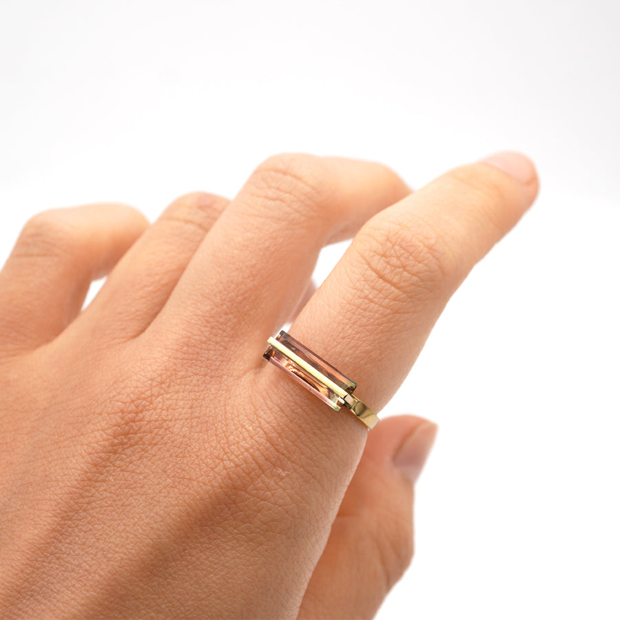 BAND RING TOURMALINE#3861
