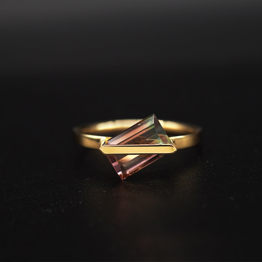 BAND RING TOURMALINE #3169