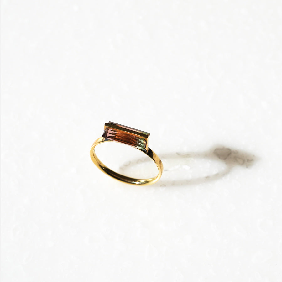 BAND RING TOURMALINE#3438