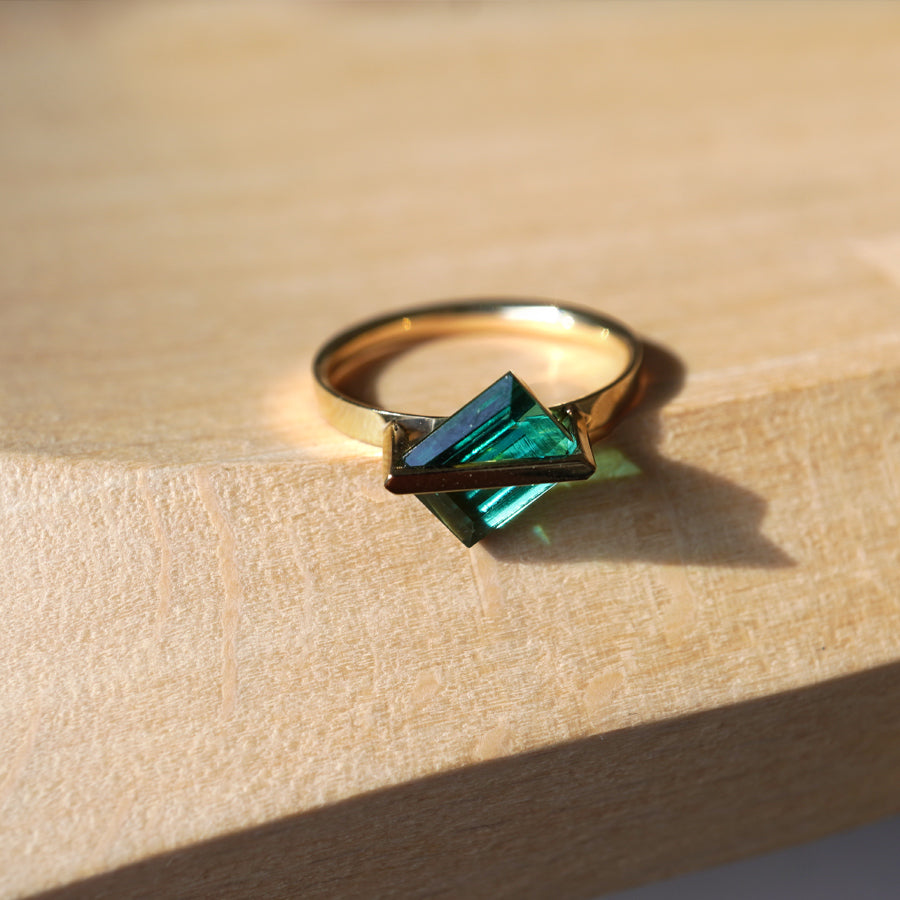 BAND RING TOURMALINE#3787