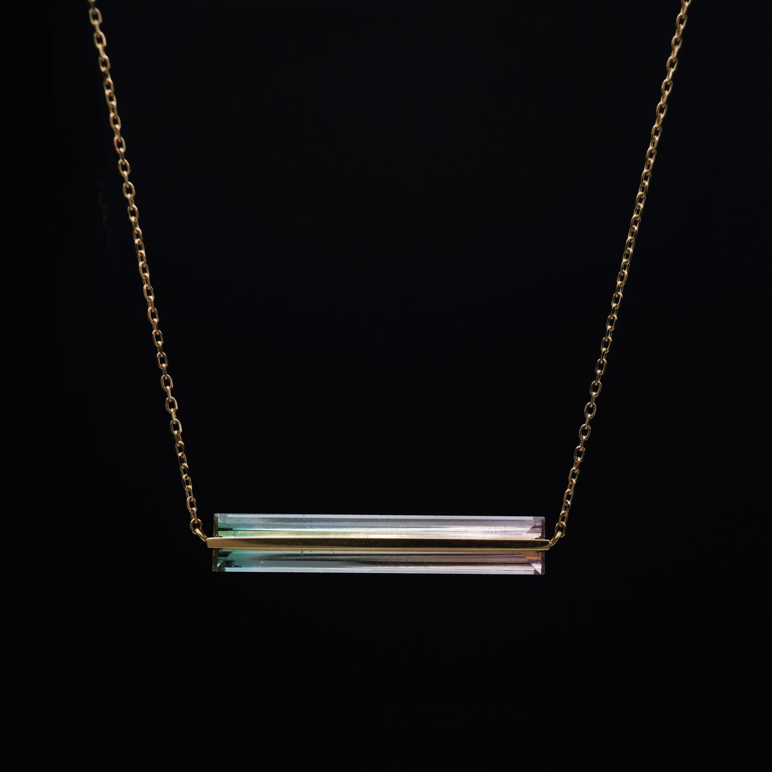 BAND NECKLACE TOURMALINE #2916