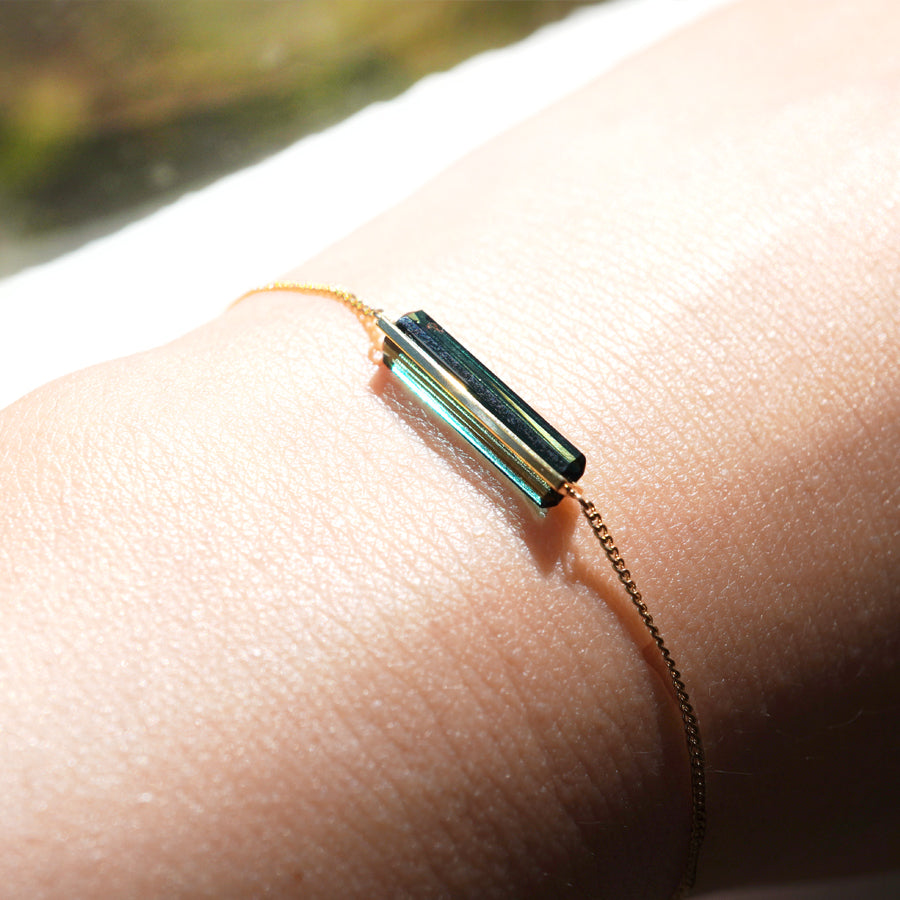 BAND BRACELET TOURMALINE#3067