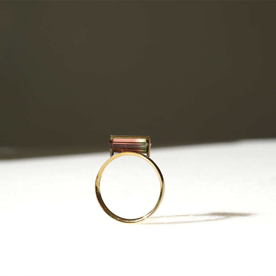 BAND RING TOURMALINE#3438