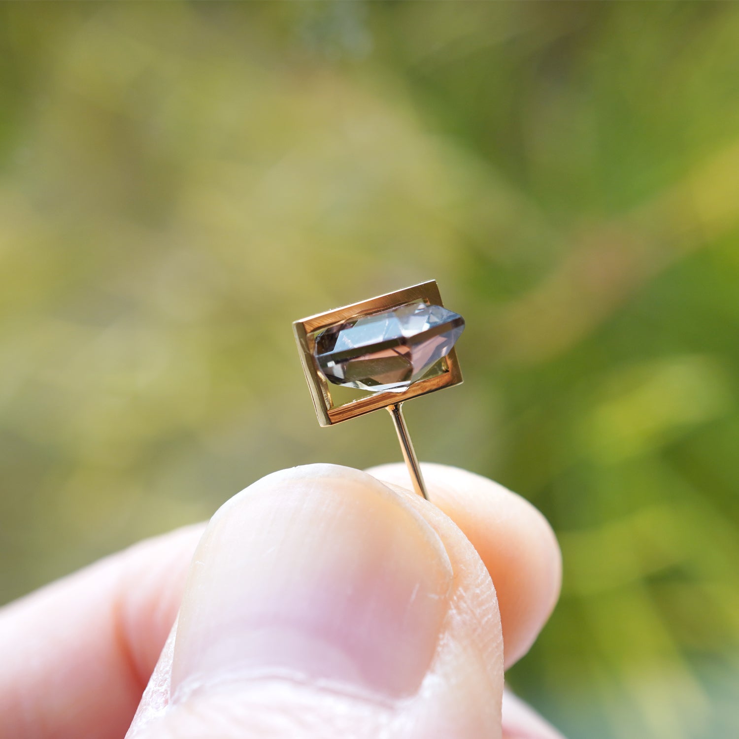 BAND EARRINGS TOURMALINE #3312