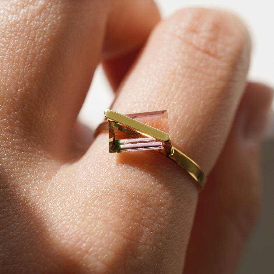 BAND RING TOURMALINE #3169