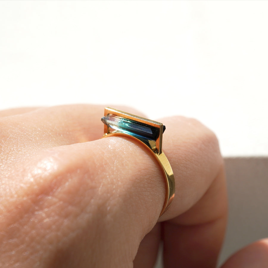 BAND RING TOURMALINE #3036