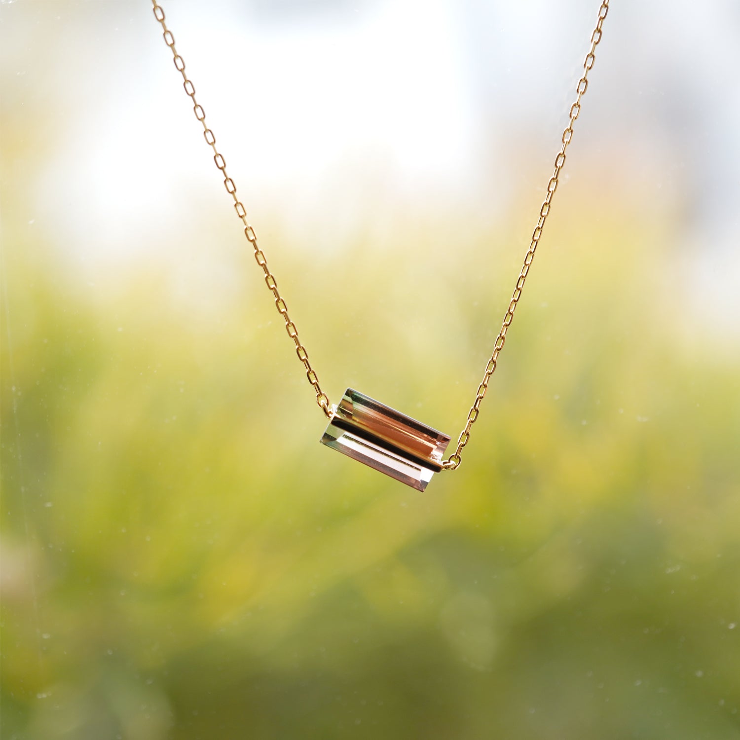 BAND NECKLACE TOURMALINE #3353