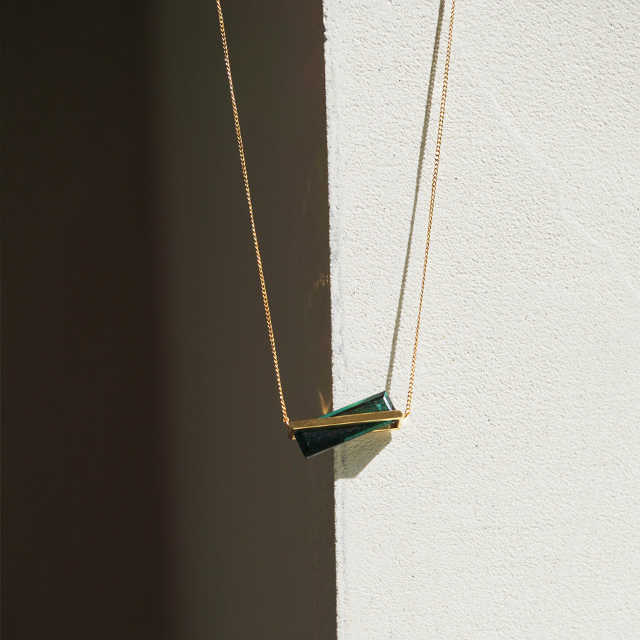 BAND NECKLACE TOURMALINE #3803