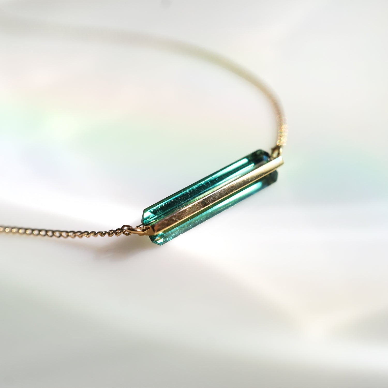 BAND NECKLACE TOURMALINE #3095