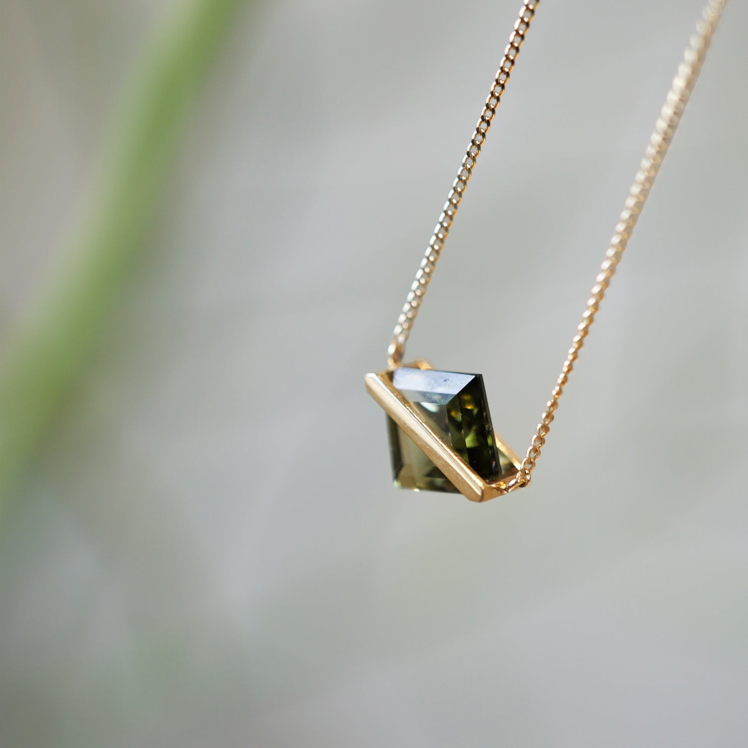 BAND NECKLACE TOURMALINE #3818