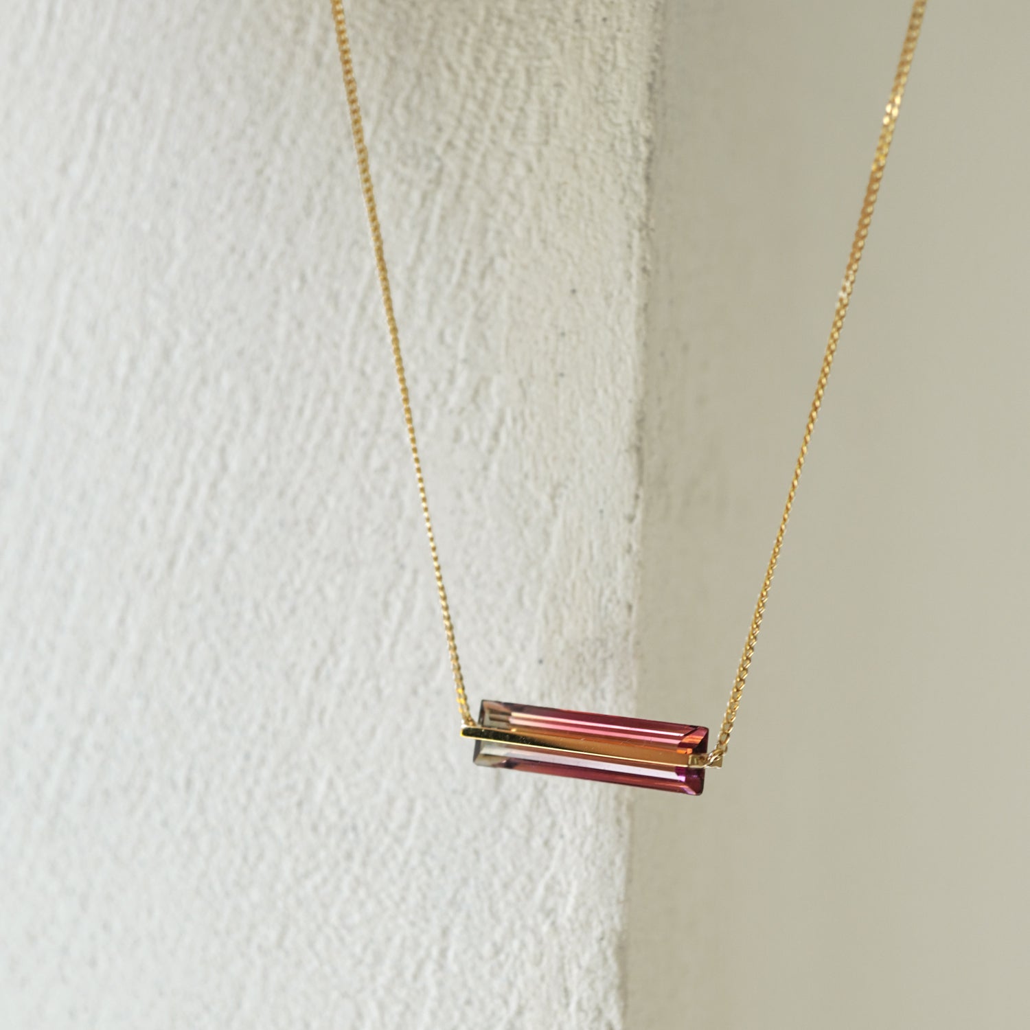 BAND NECKLACE TOURMALINE #3826