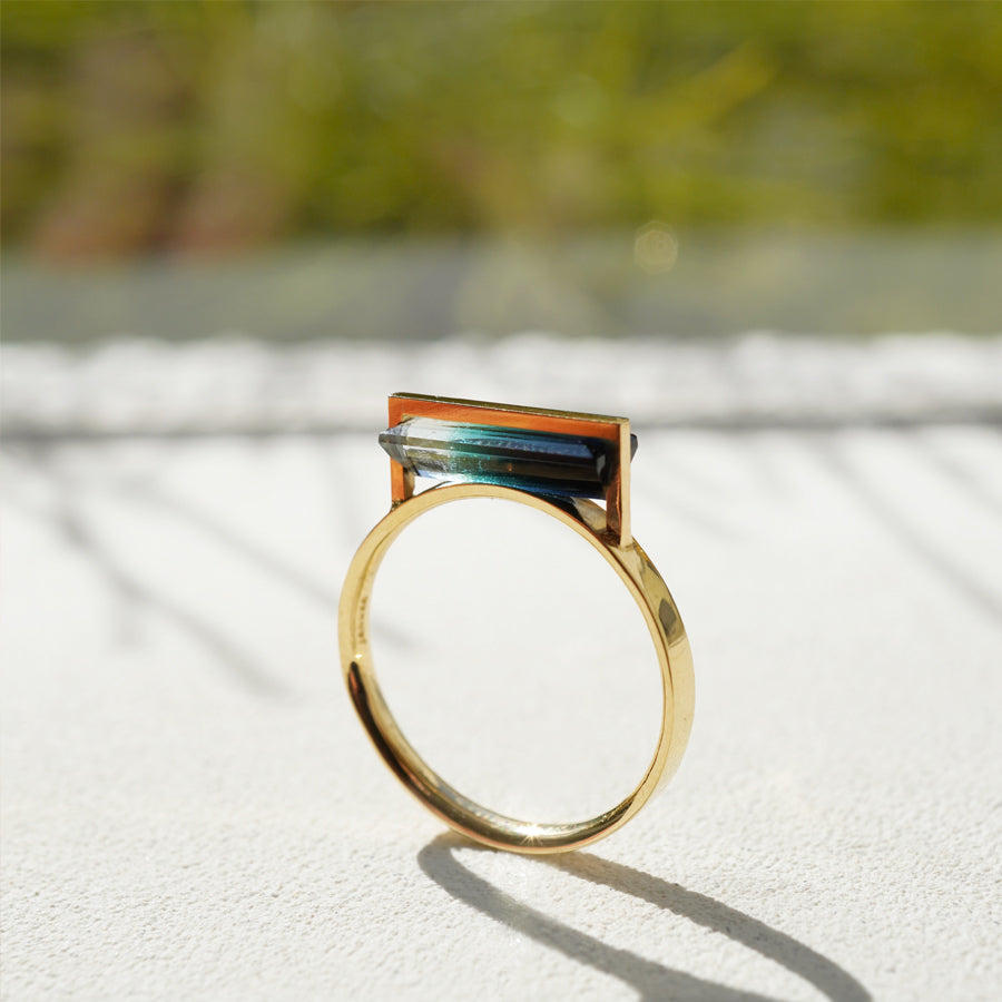 BAND RING TOURMALINE #3036