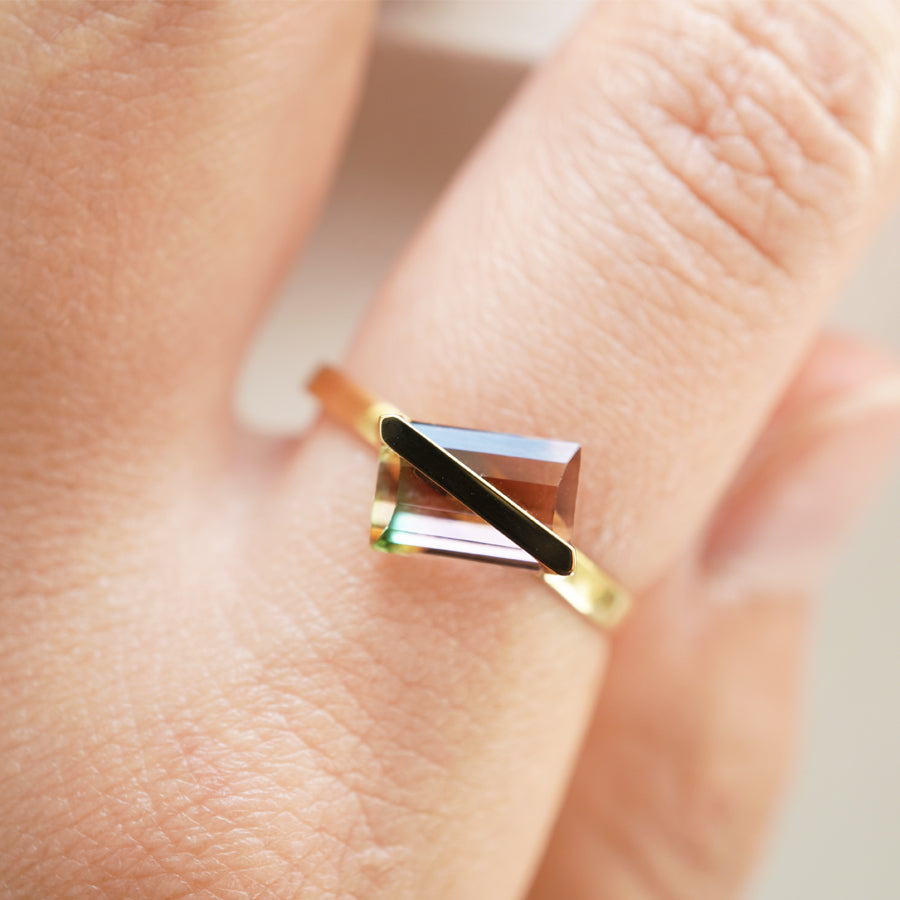 BAND RING TOURMALINE #3169